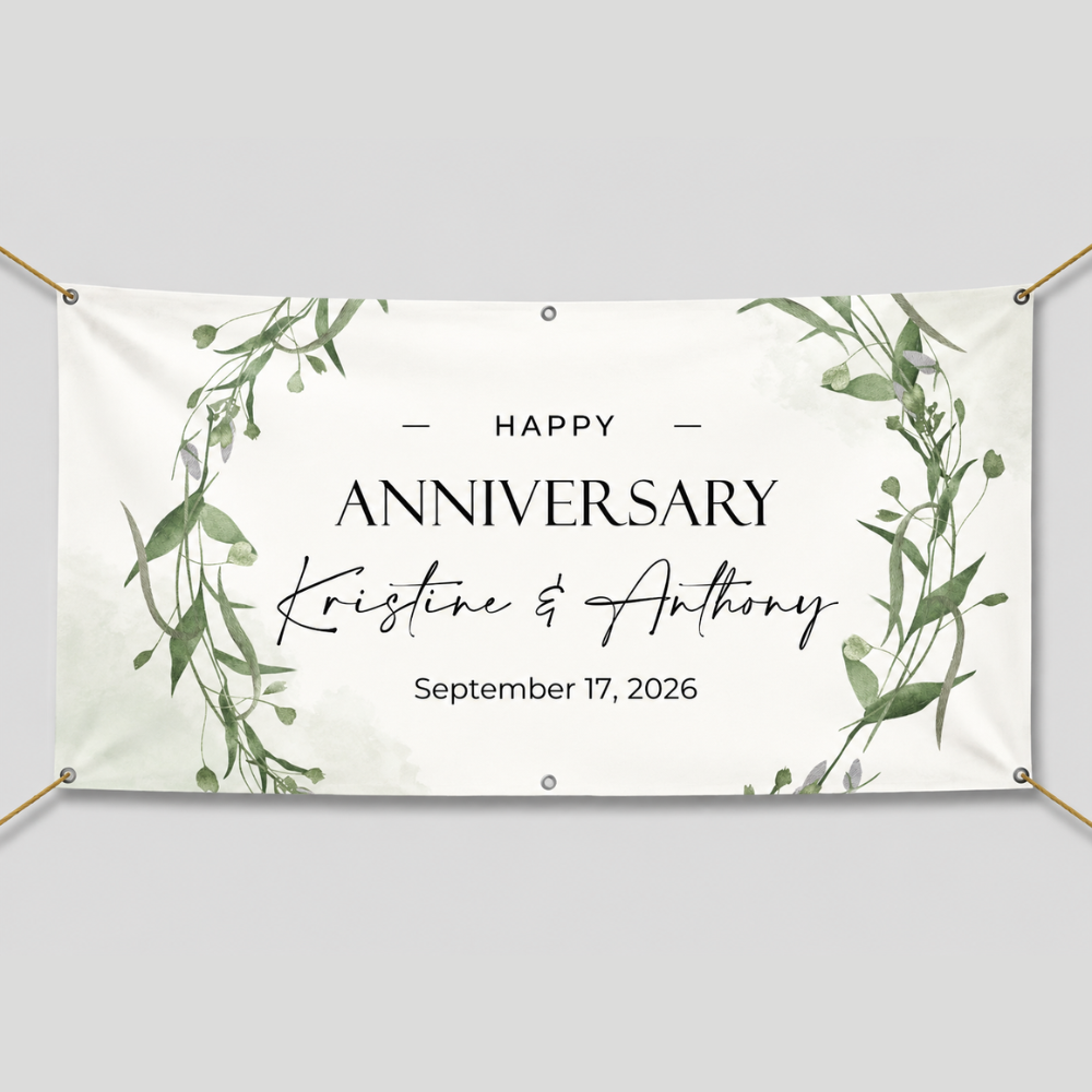 BANNER FLORAL DESIGN #2