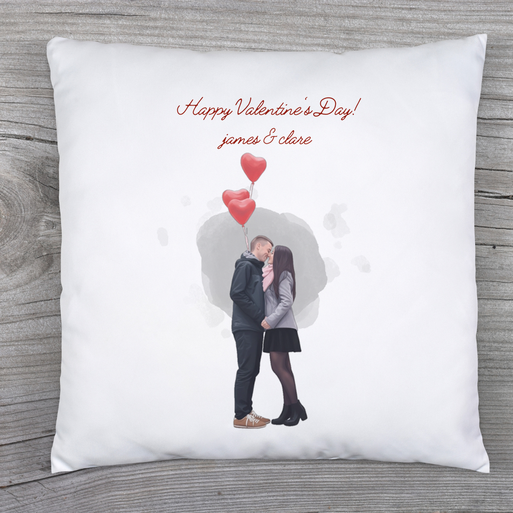 Personalize Valentines Pillow 2