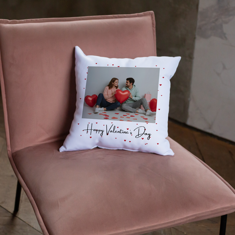 Personalize Valentines Pillow 3