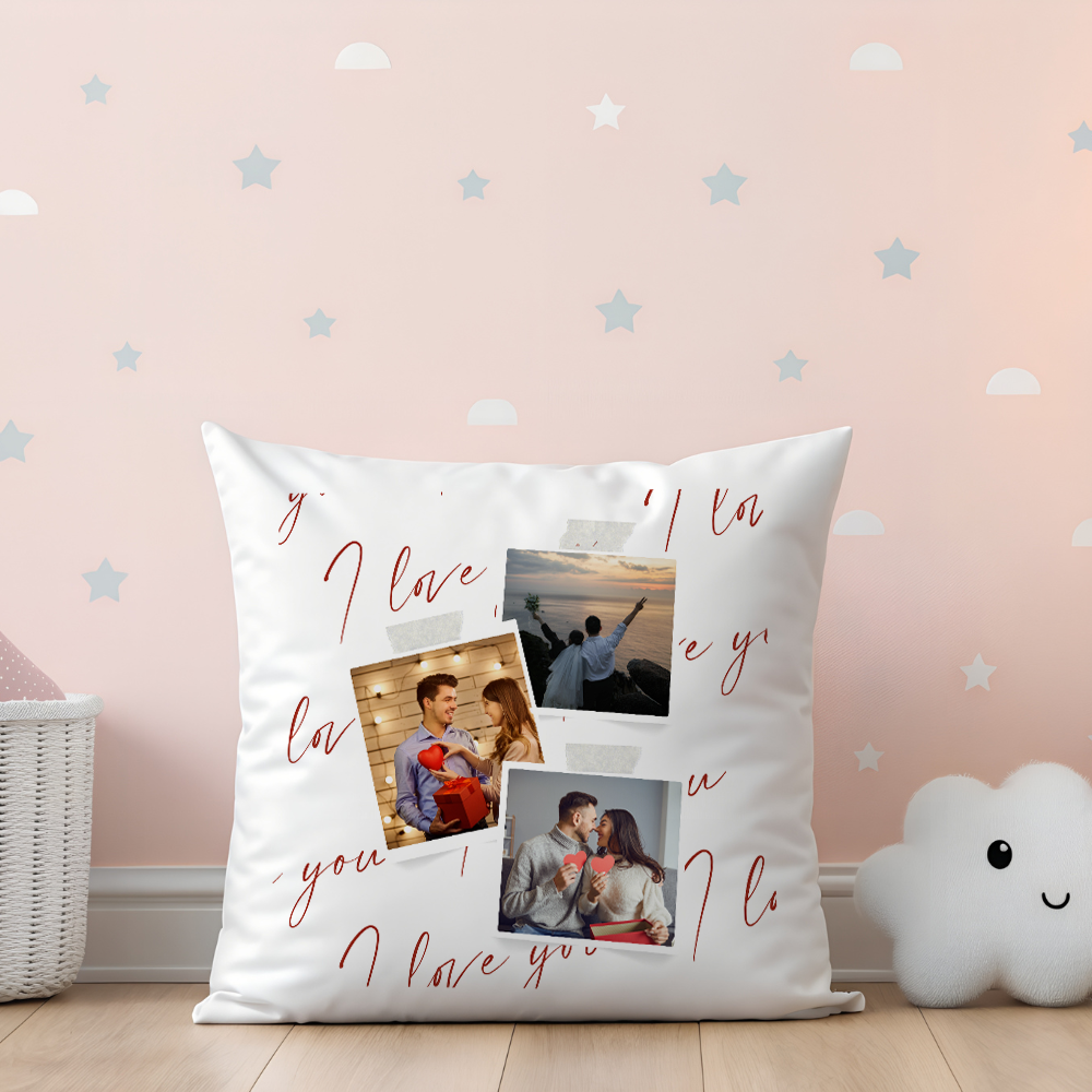 Personalize Valentines Pillow 4