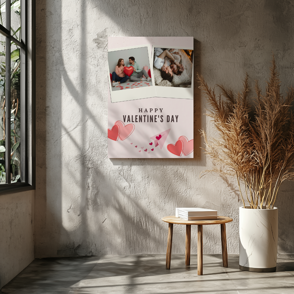 Personalize Valentines Canvas 1