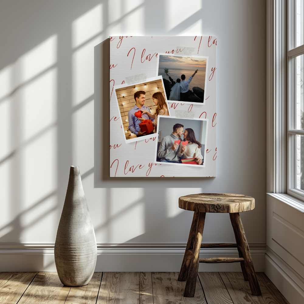 Personalize Valentines Canvas 4