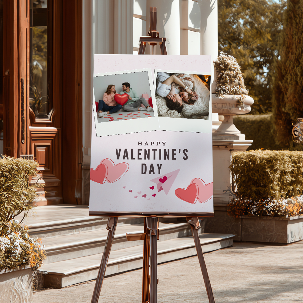 Personalize Valentines Foam Board 1