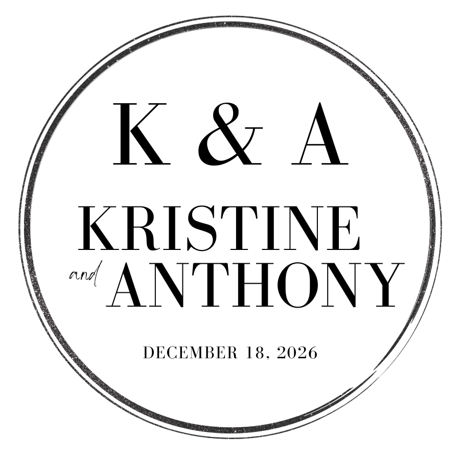 Personalized Circle Wedding Coasters 2