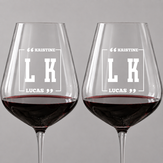 Wine Glass Personalized 12