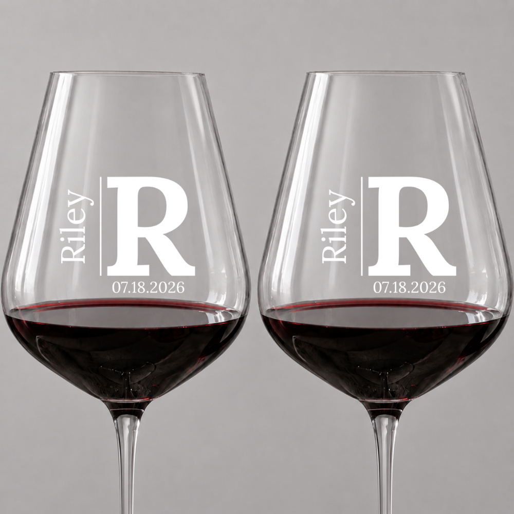 Wine Glass Personalized 13
