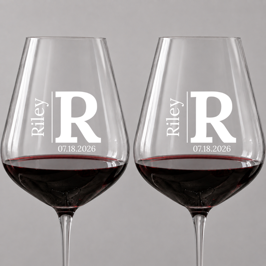 Wine Glass Personalized 13