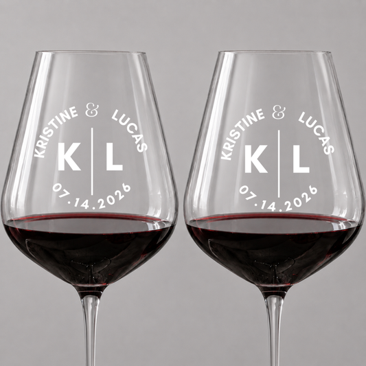 Wine Glass Personalized 14