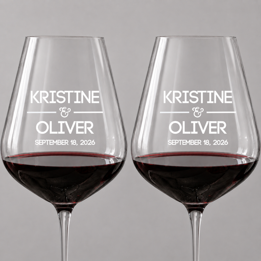 Wine Glass Personalized 5