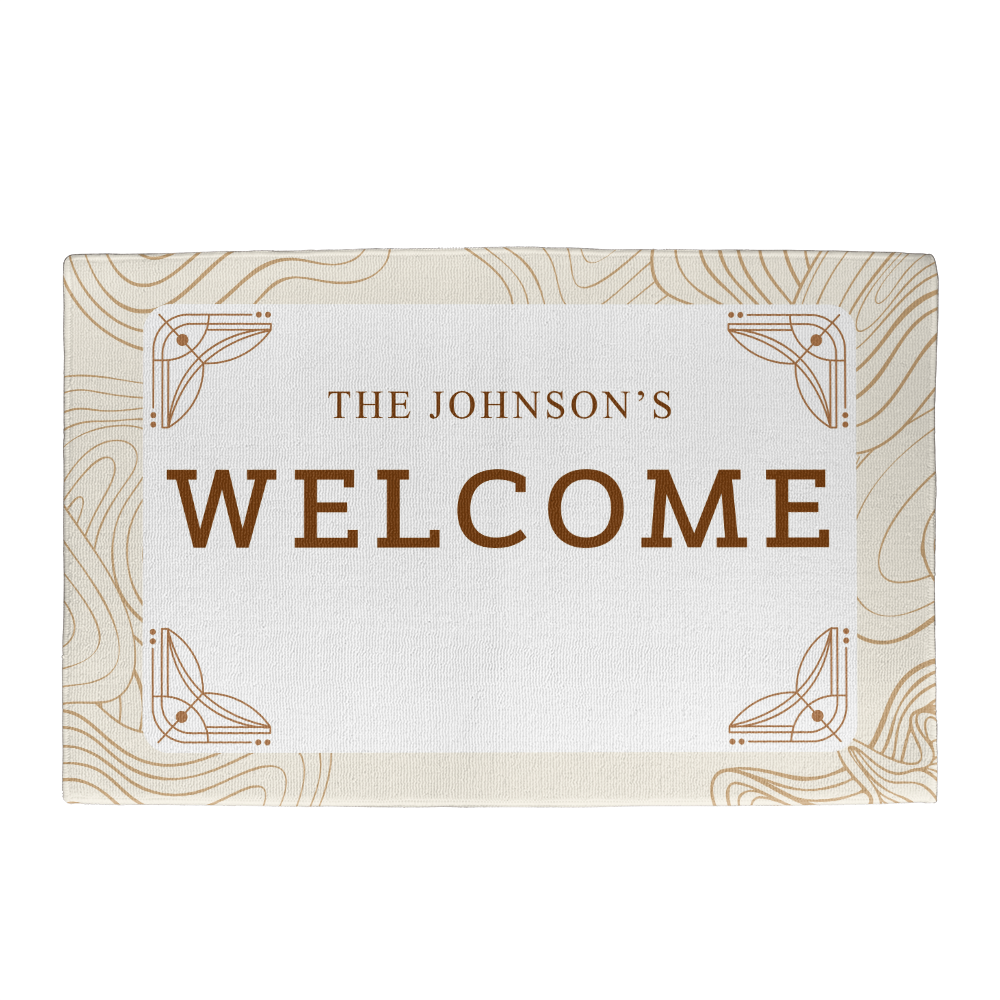 Personalized Welcome Mat