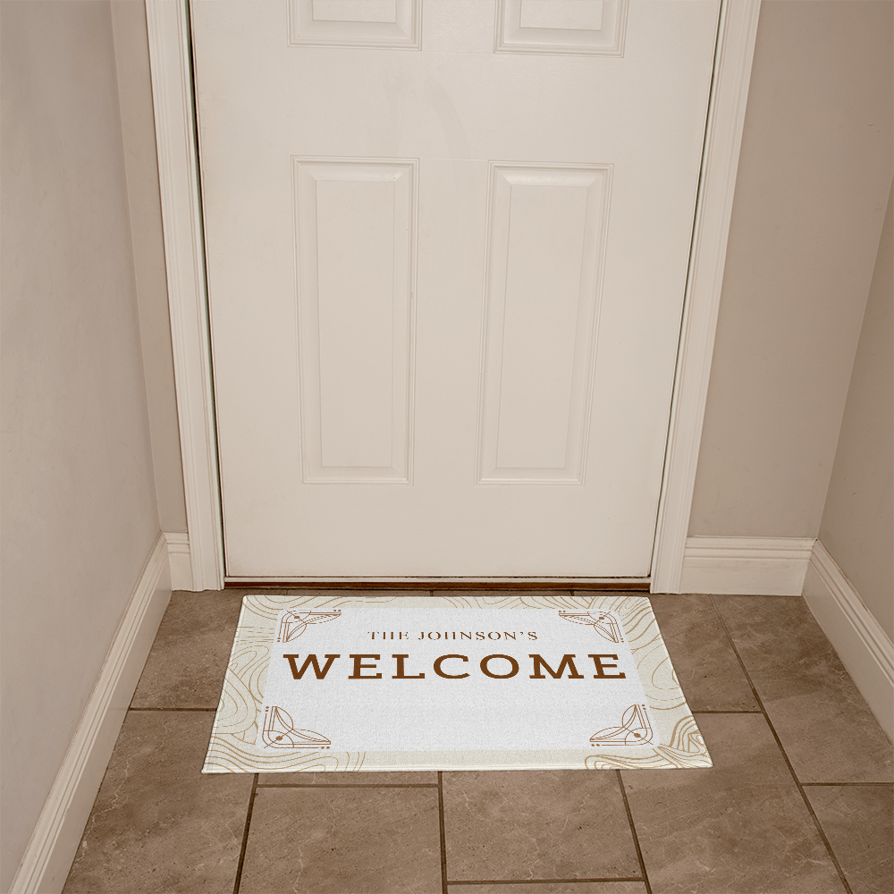 Personalized Welcome Mat
