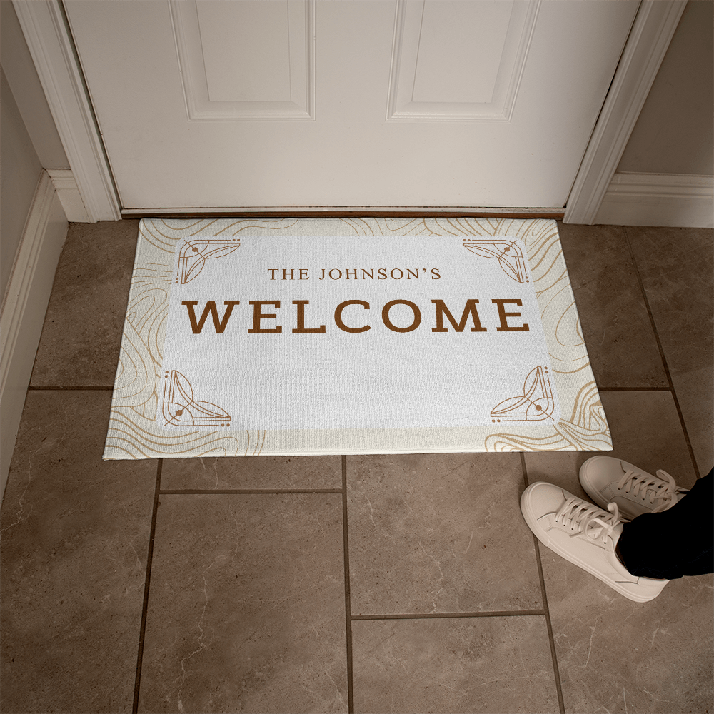 Personalized Welcome Mat