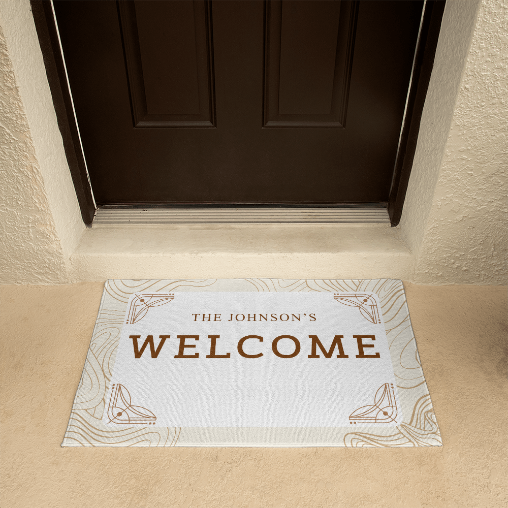 Personalized Welcome Mat