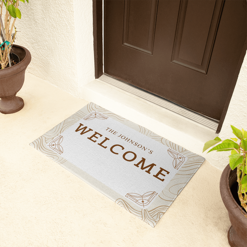 Personalized Welcome Mat