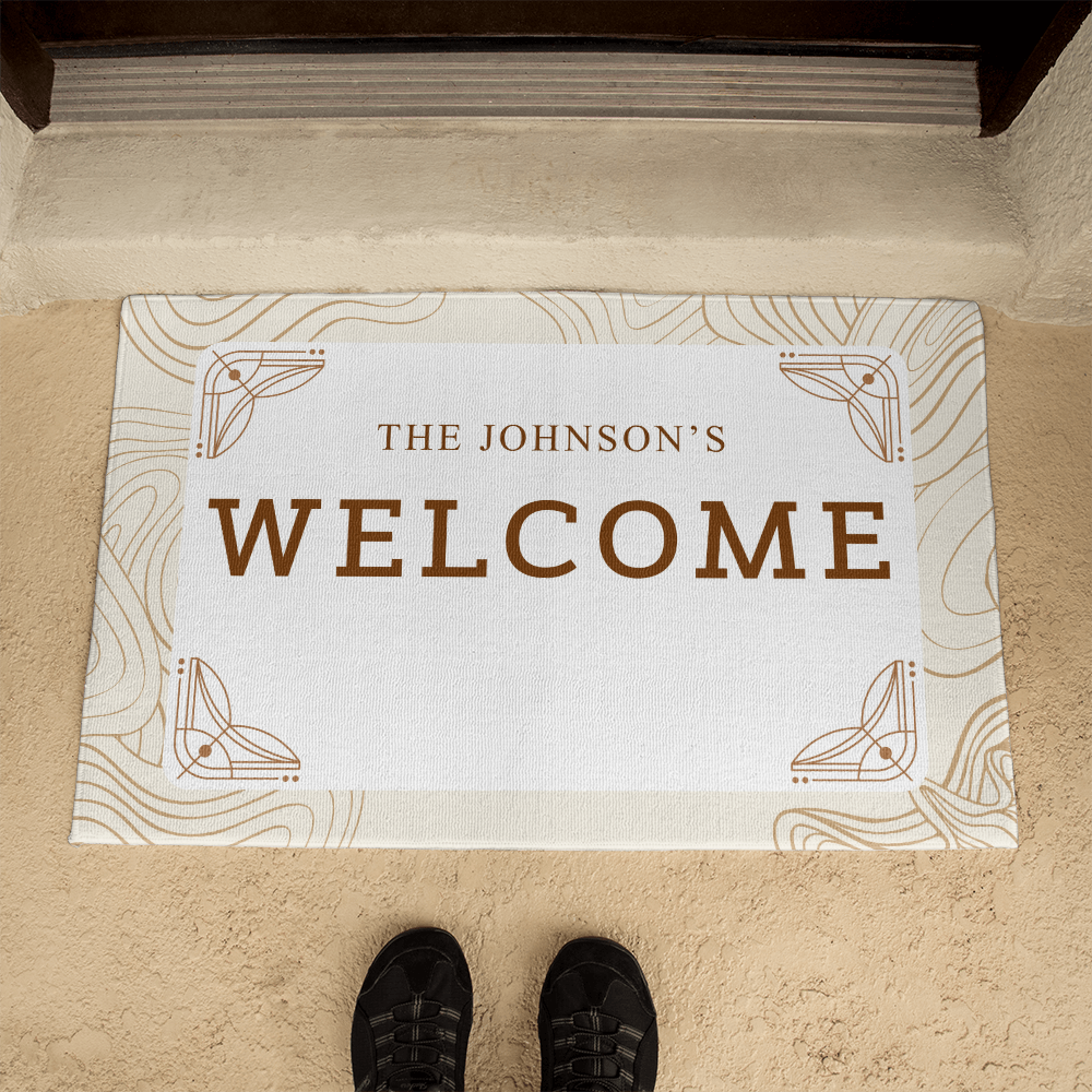 Personalized Welcome Mat