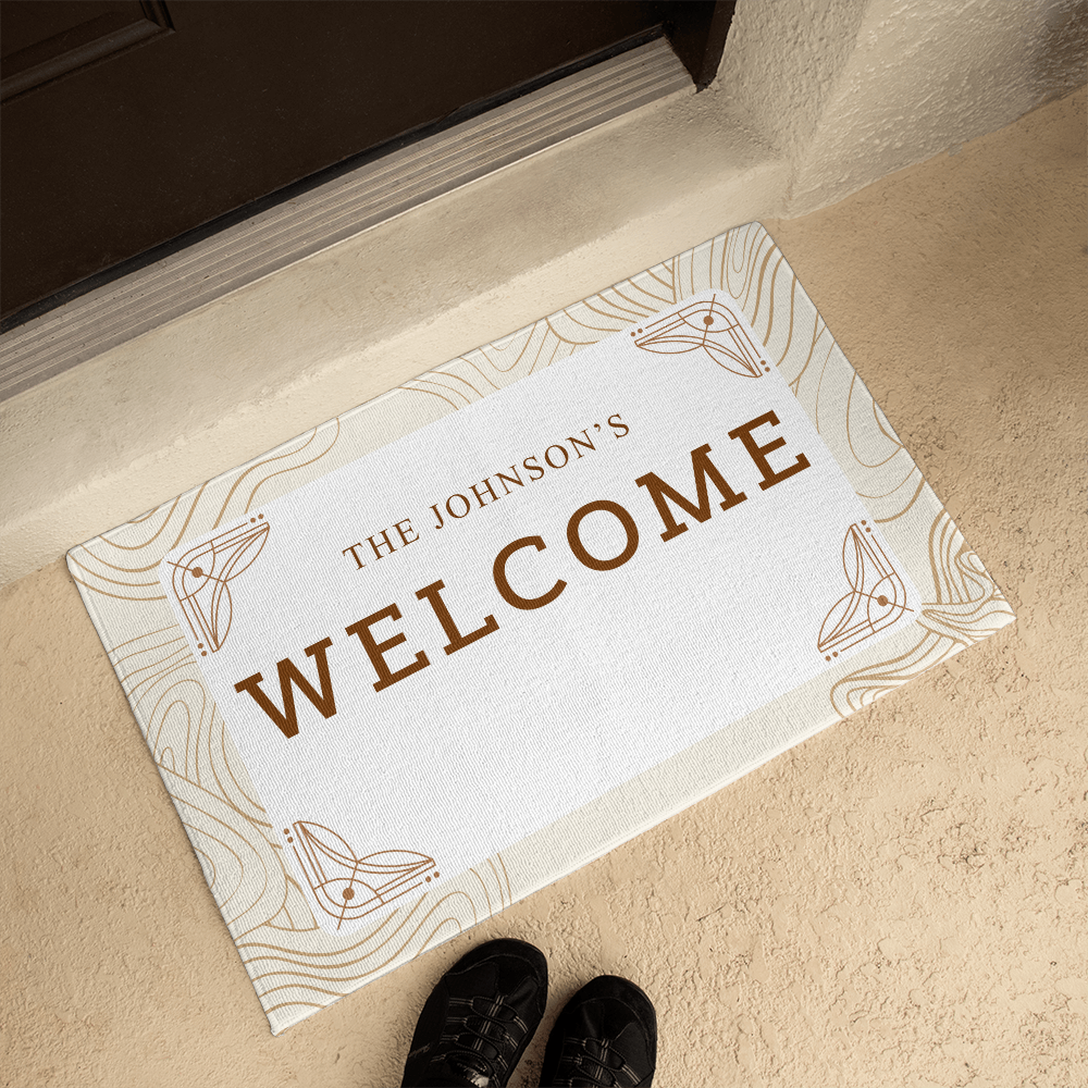 Personalized Welcome Mat
