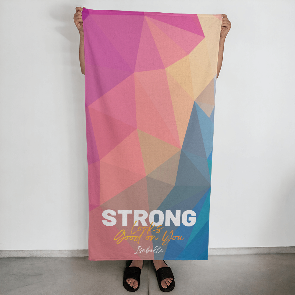 Personalized Upload Your Design Sports Towel
