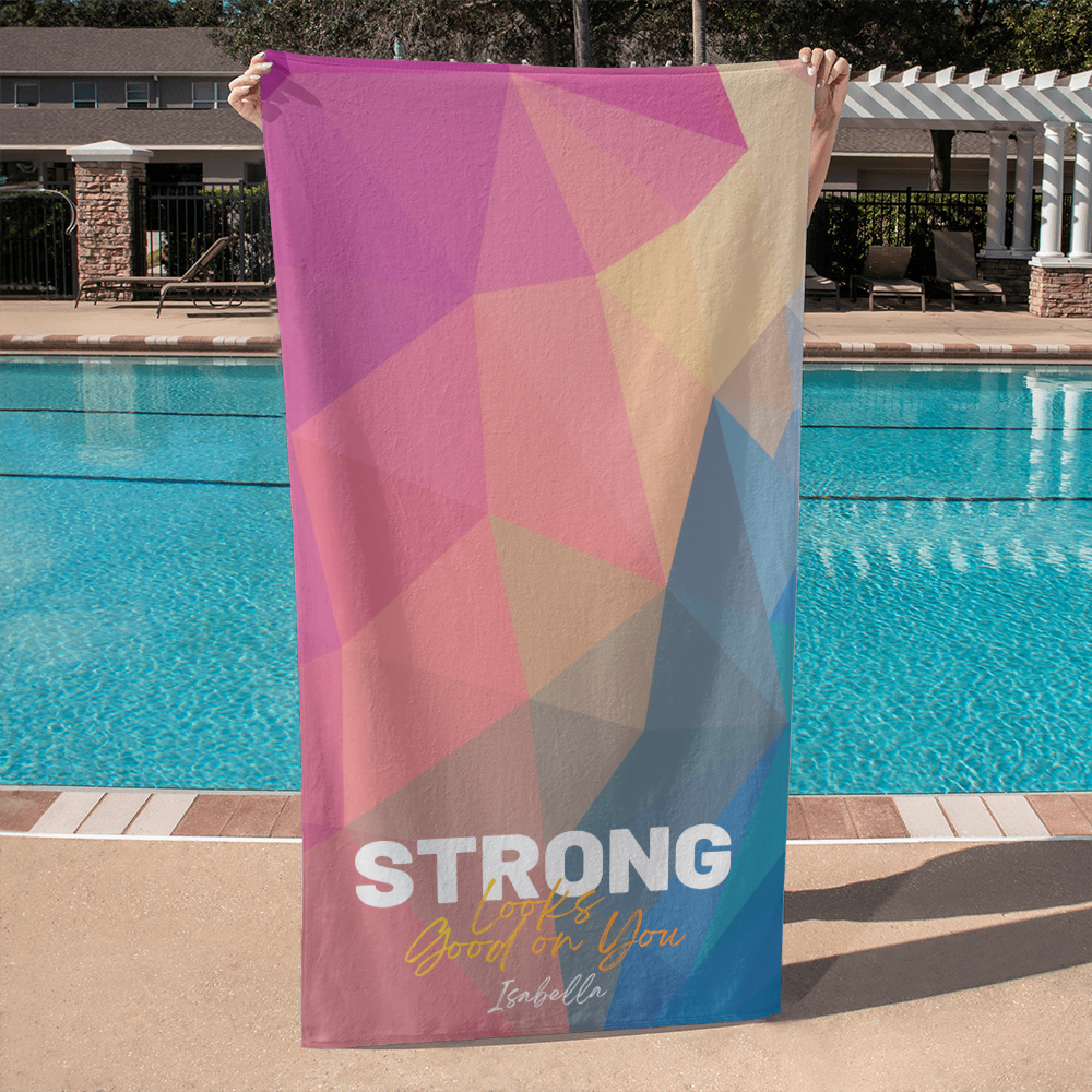 Personalized Upload Your Design Sports Towel