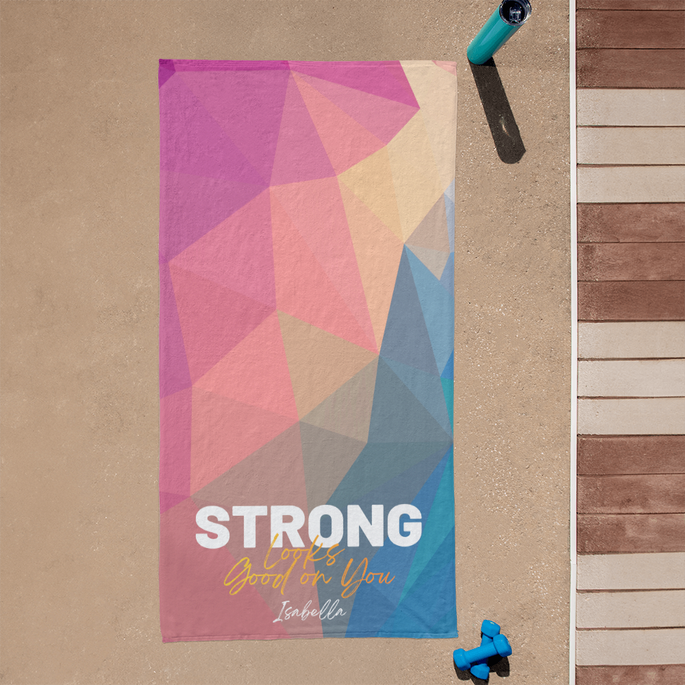 Personalized Upload Your Design Sports Towel