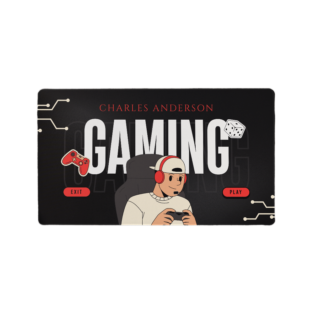 Personalized Upload Your Design Gaming Mat