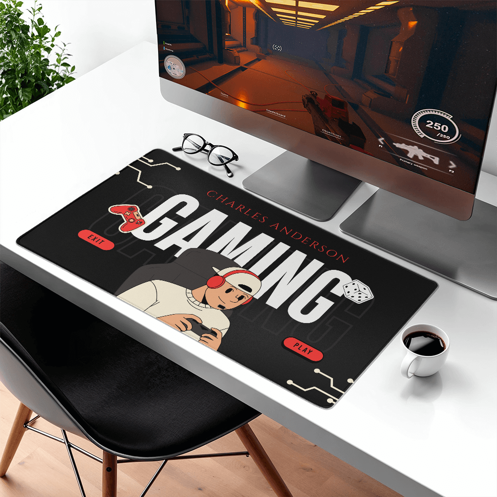Personalized Upload Your Design Gaming Mat