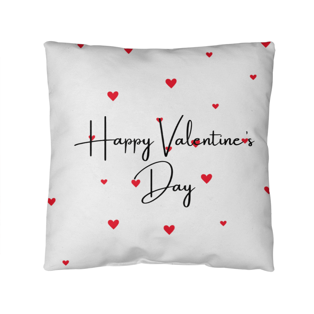 Personalize Valentines Day Indoor/Outdoor Pillow  2