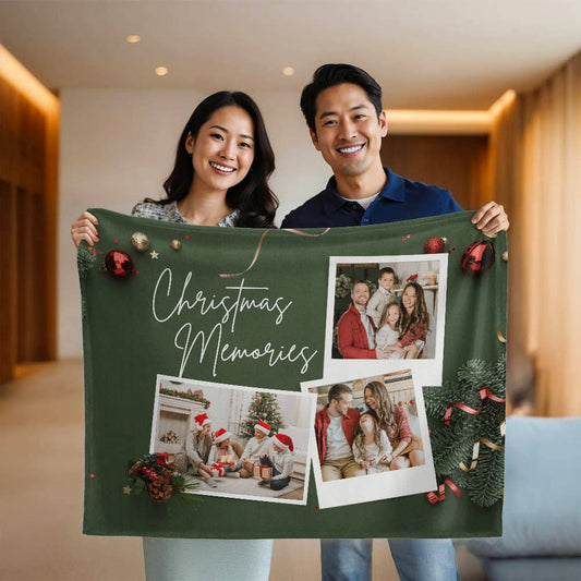 Christmas Personalized Mink Touch Blanket 2  +