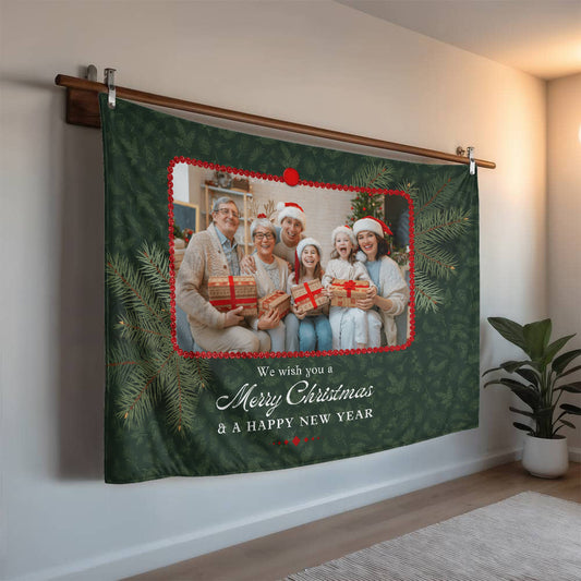 Christmas Personalized Mink Touch Blanket 3 +