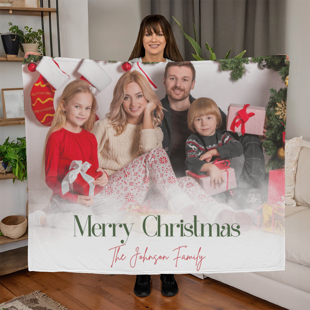 Personalized Jersey Fleece Blanket 60"x50" +