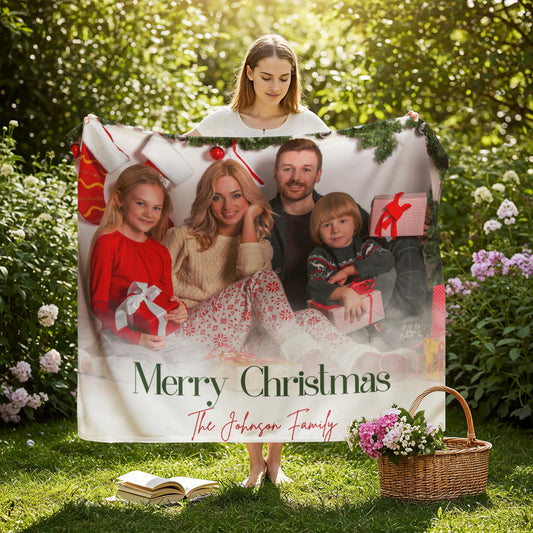 Personalized Jersey Fleece Blanket 60"x50" +
