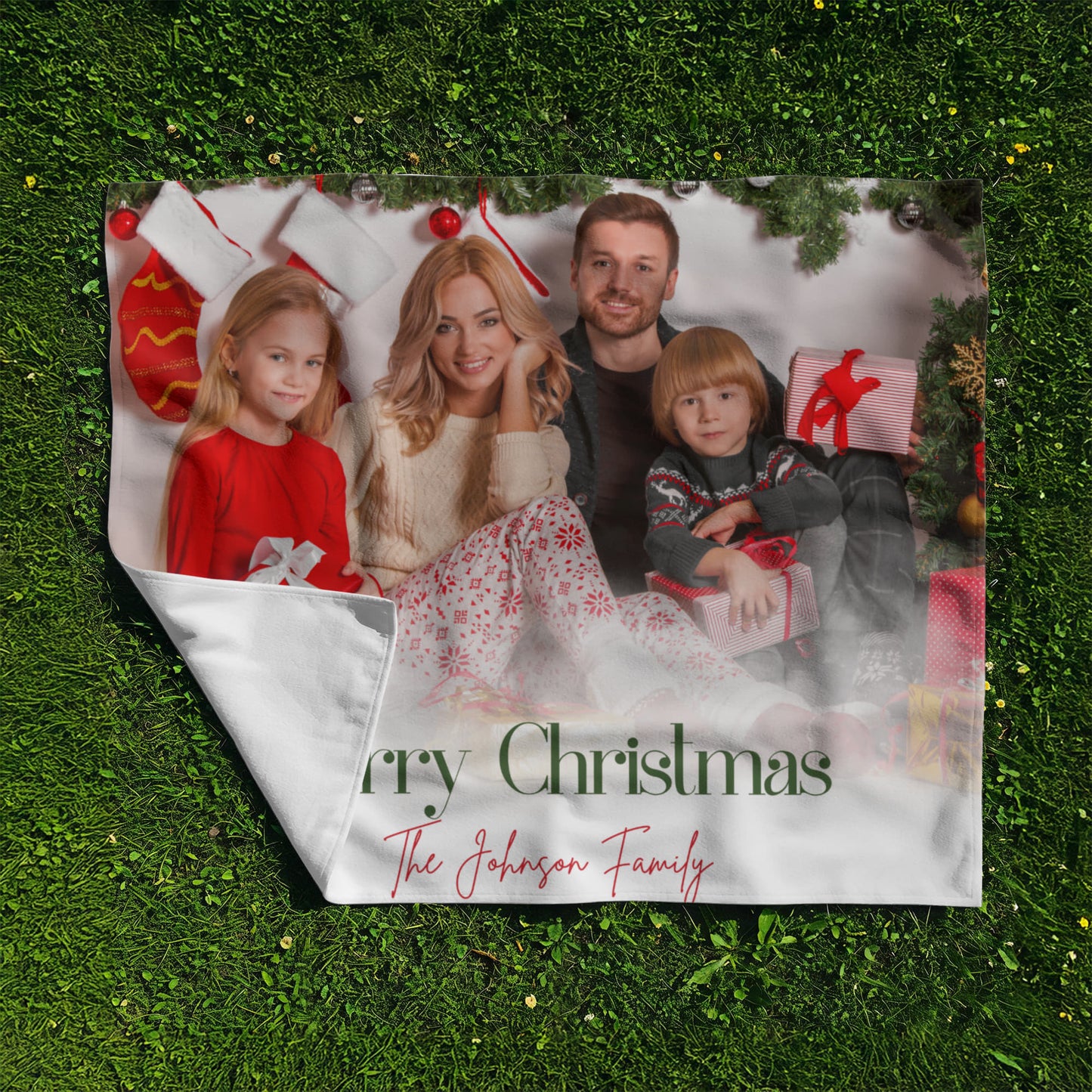 Personalized Jersey Fleece Blanket 60"x50" +