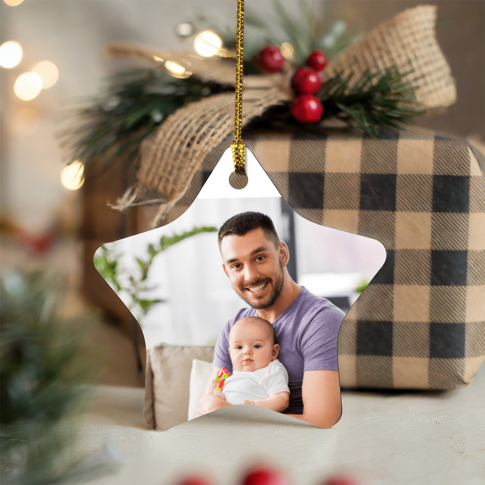 High Gloss Star Ornament
