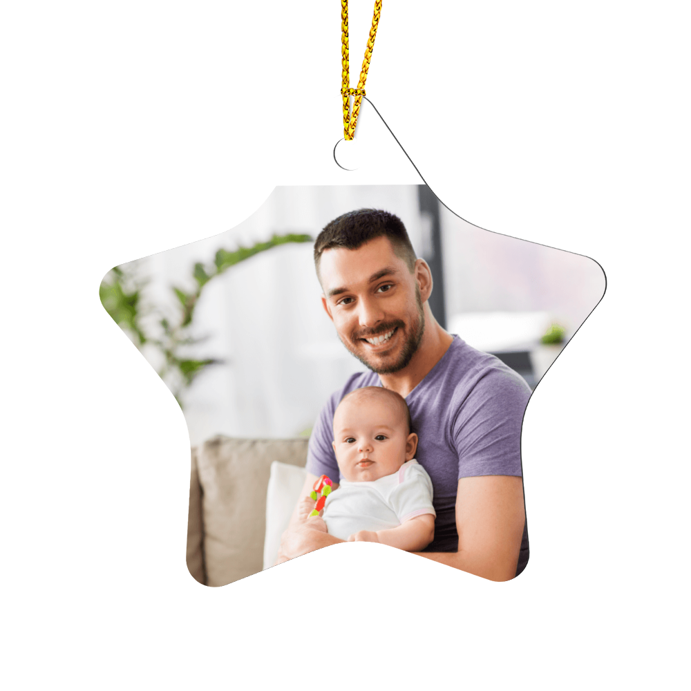 High Gloss Star Ornament