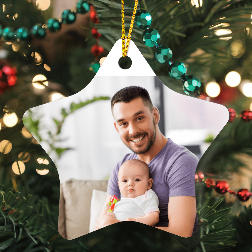 High Gloss Star Ornament