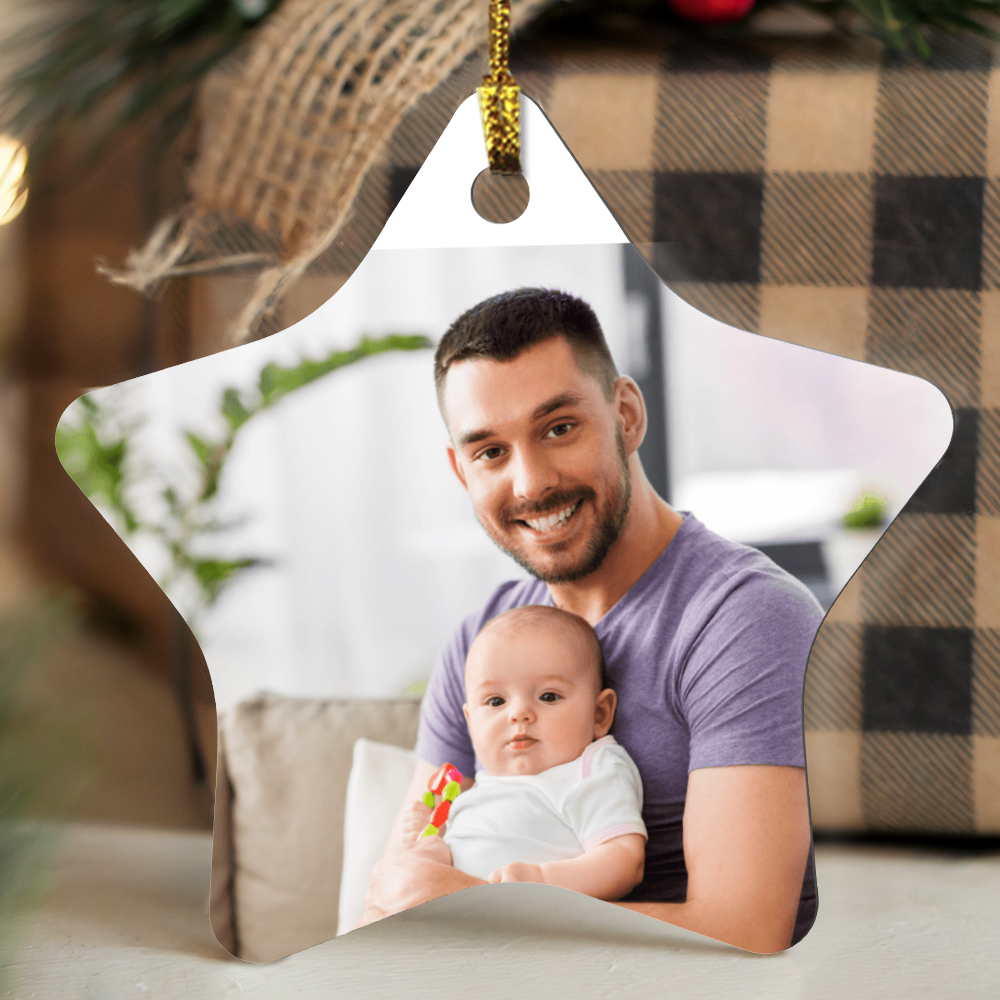 High Gloss Star Ornament