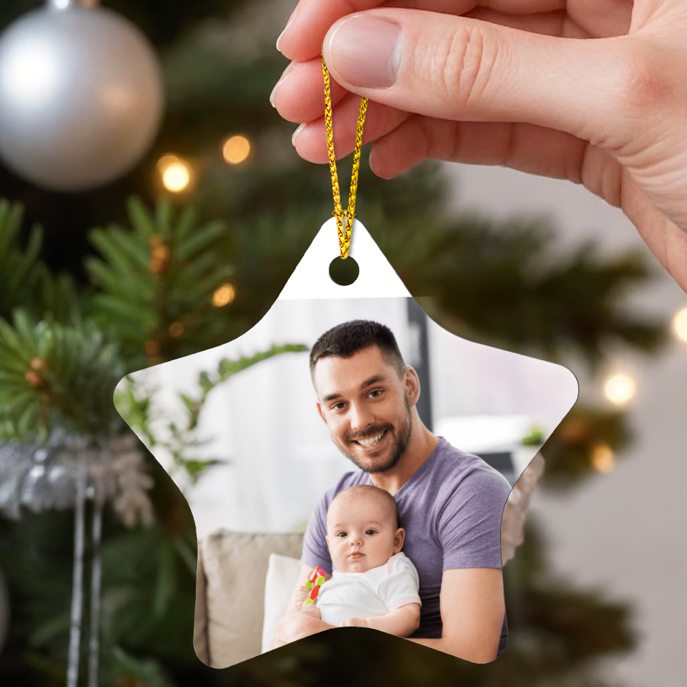 High Gloss Star Ornament