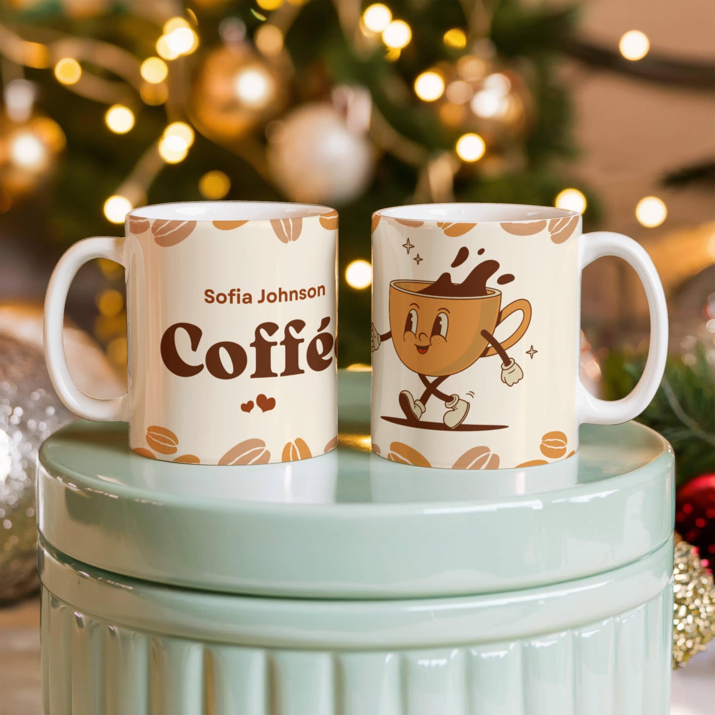 Personalized White Ceramic Mug