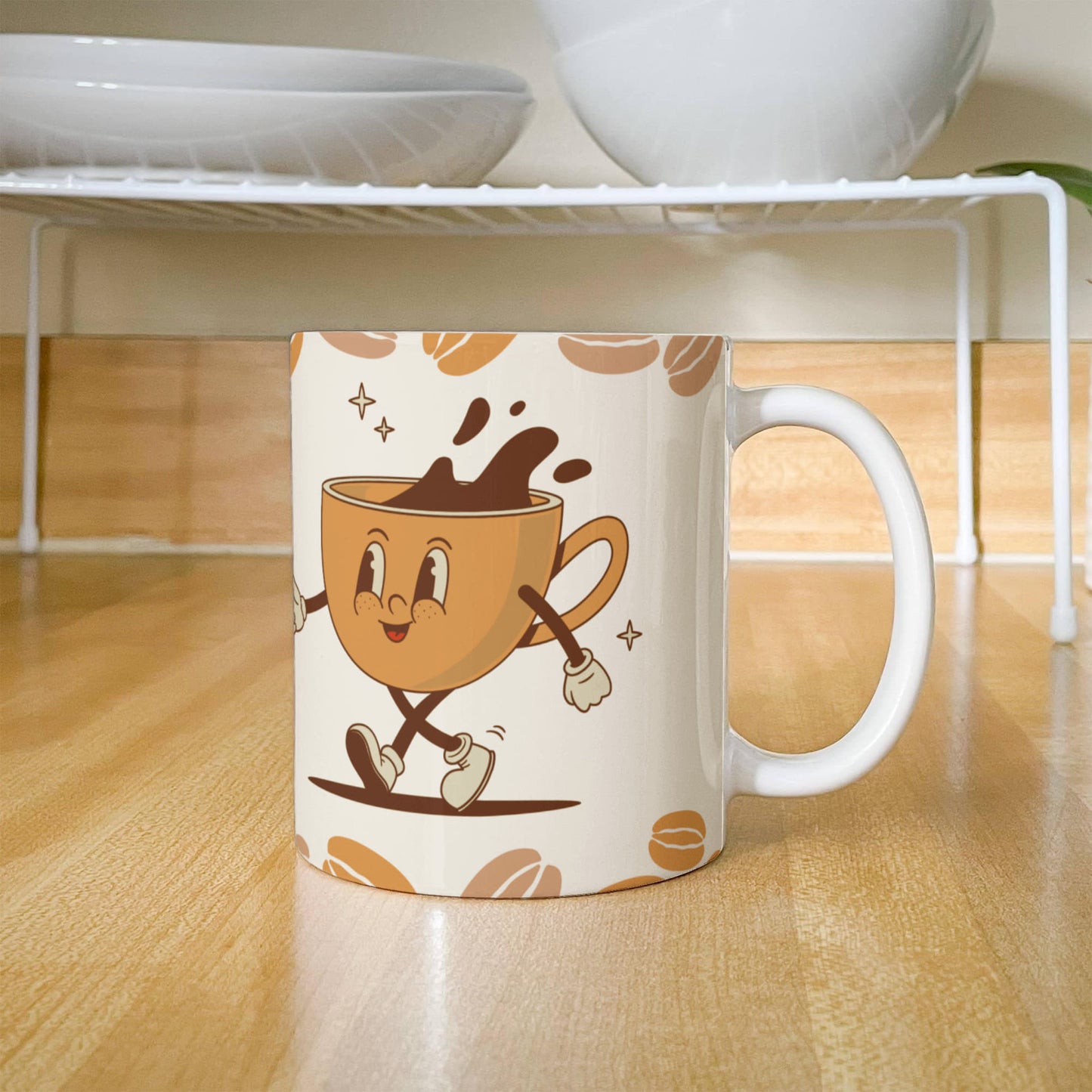 Personalized White Ceramic Mug