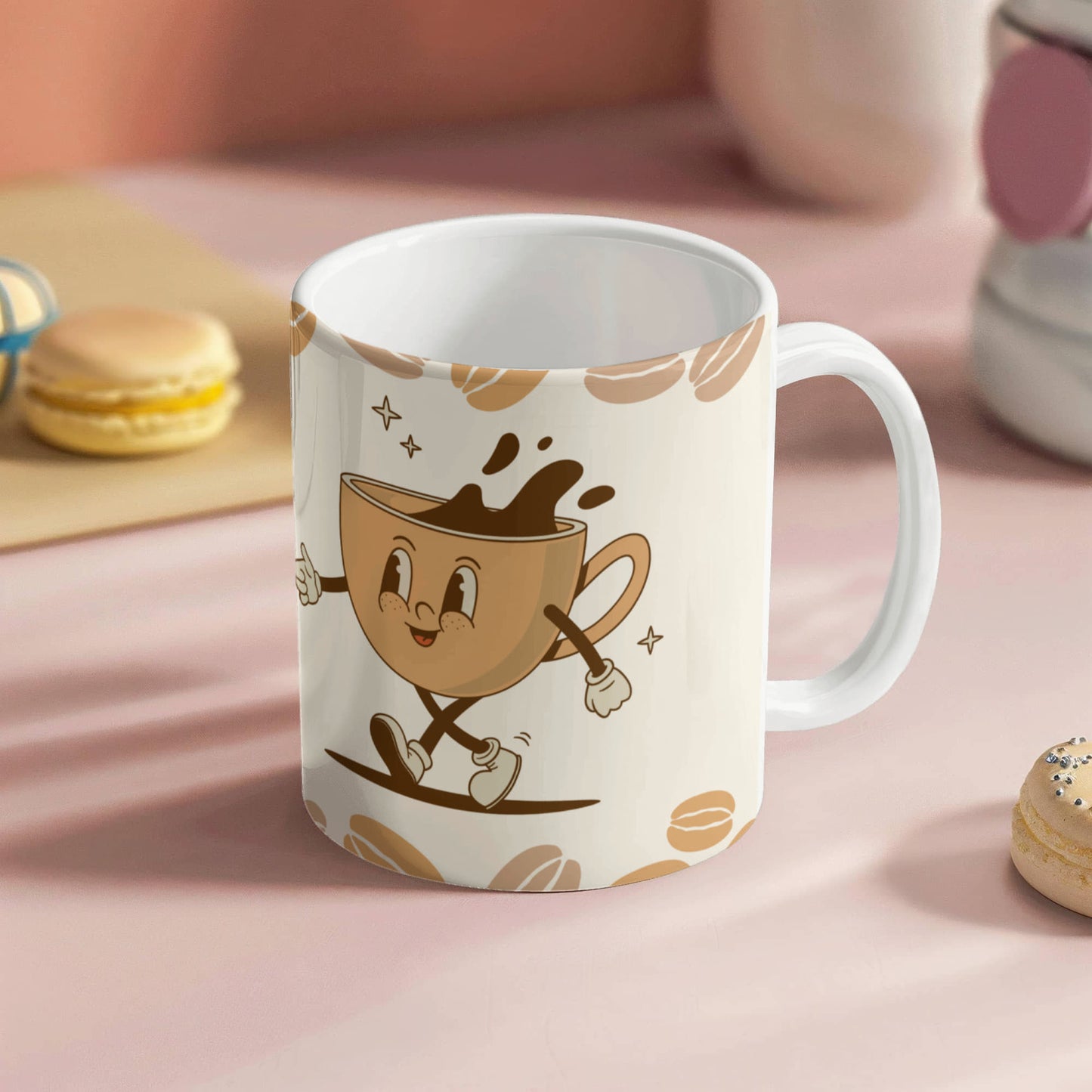Personalized White Ceramic Mug