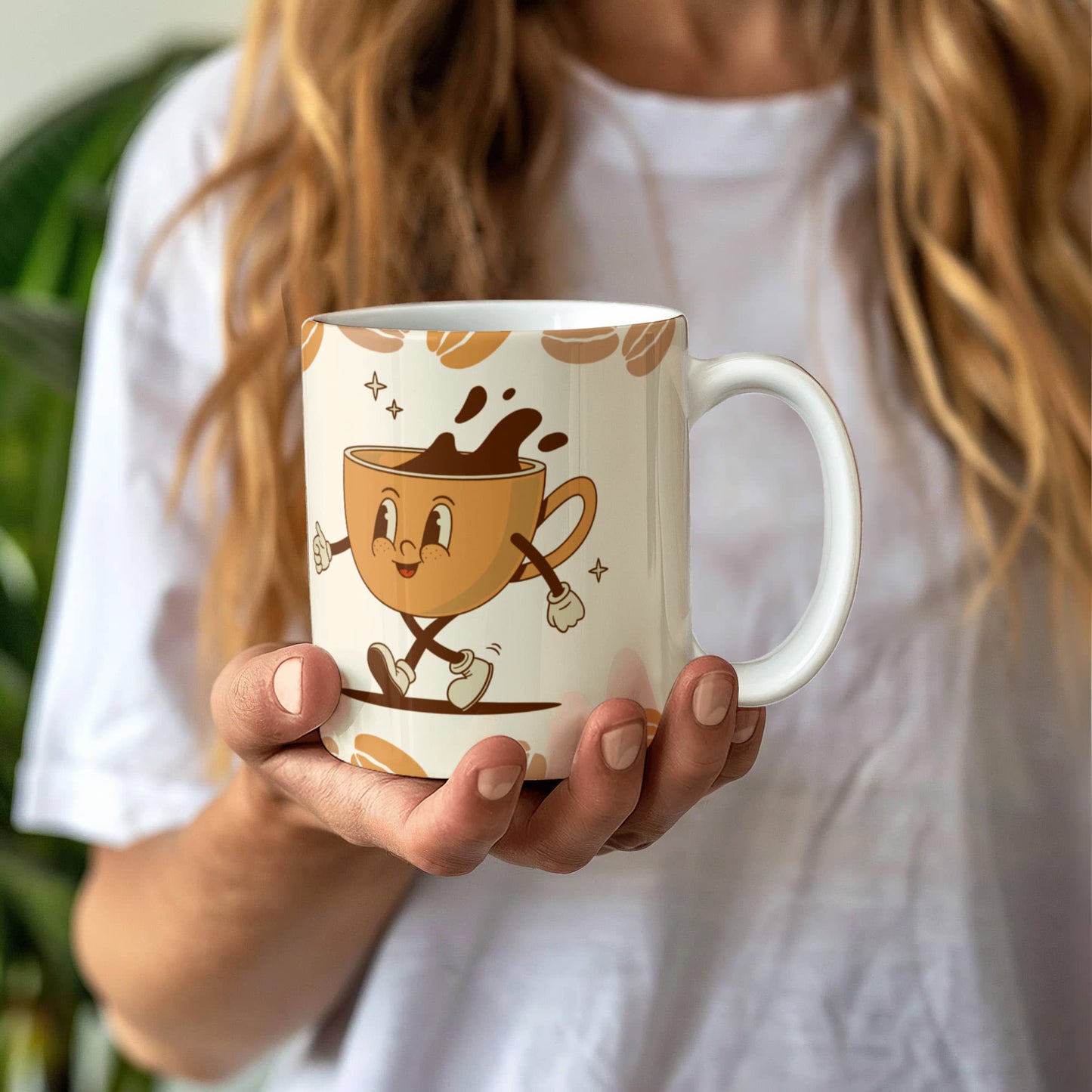 Personalized White Ceramic Mug