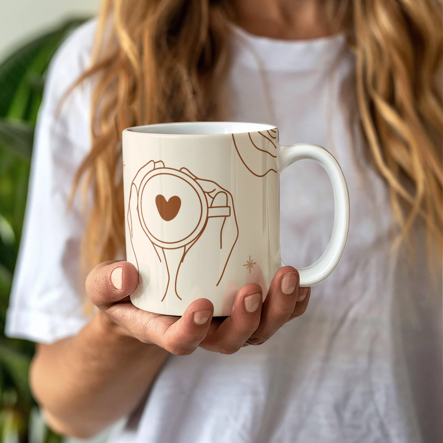Personalized Upload Your Design White Ceramic Mug