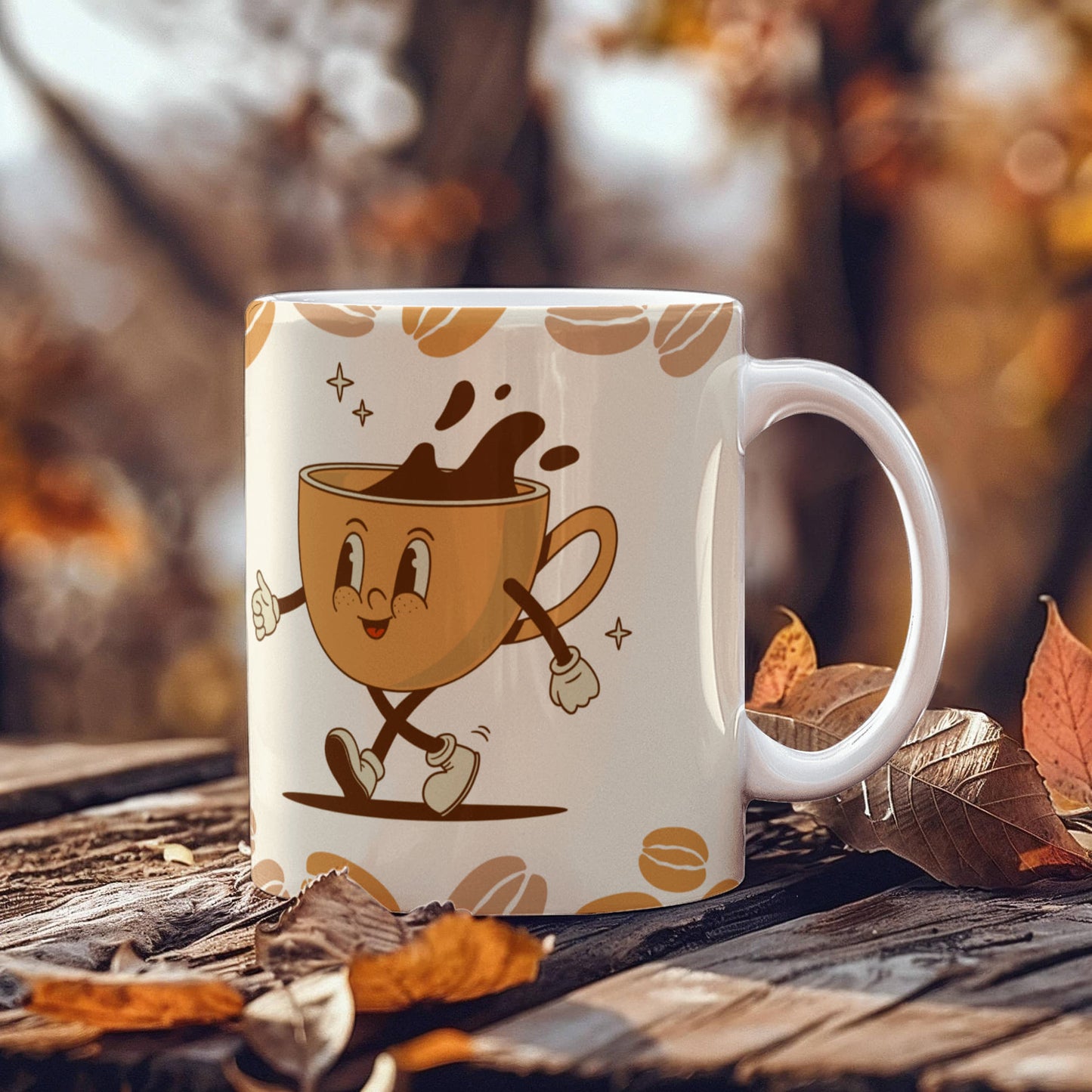 Personalized White Ceramic Mug