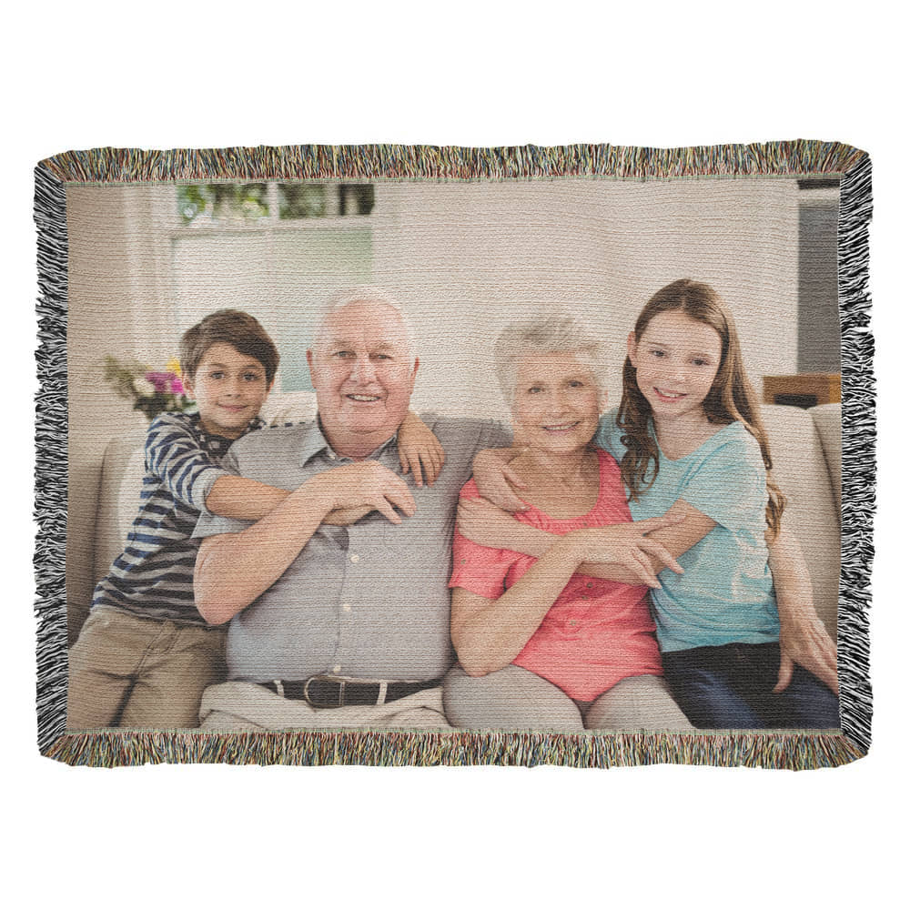 Photo Heirloom Woven Blanket (Landscape) UPLOAD