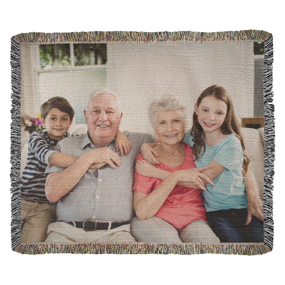 Photo Heirloom Woven Blanket (Landscape) UPLOAD