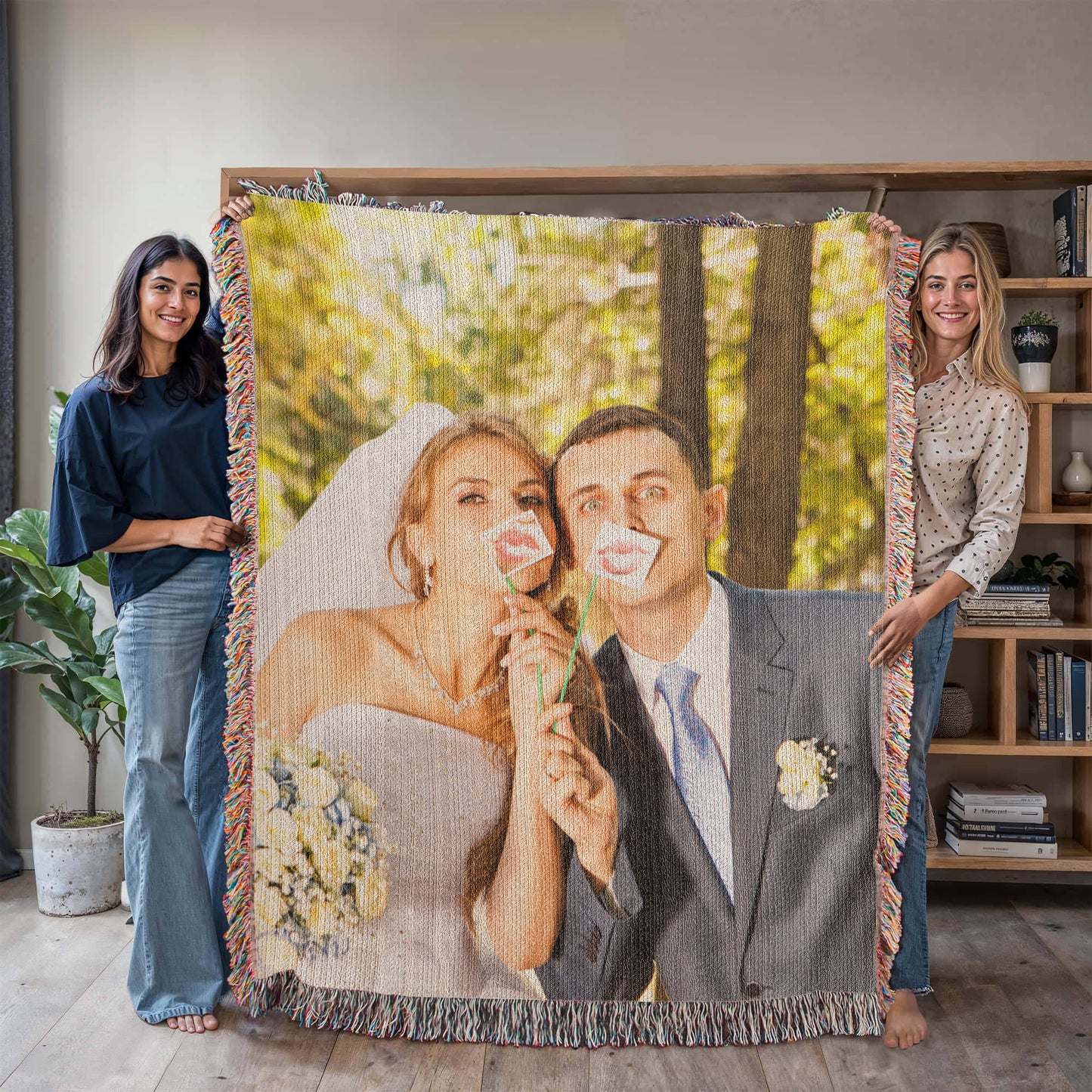 Photo Heirloom Woven Blanket (Portrait) UPLOAD