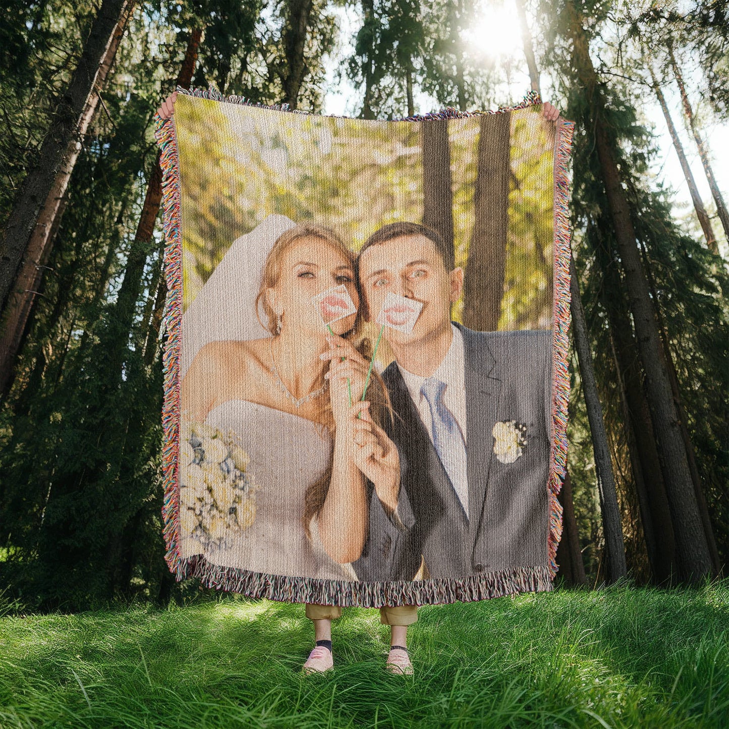 Photo Heirloom Woven Blanket (Portrait) UPLOAD