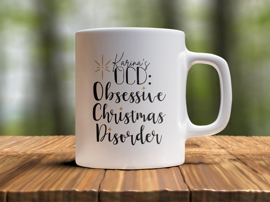 Ceramic Mug (11oz White) - Christmas Design 2024 - OCD